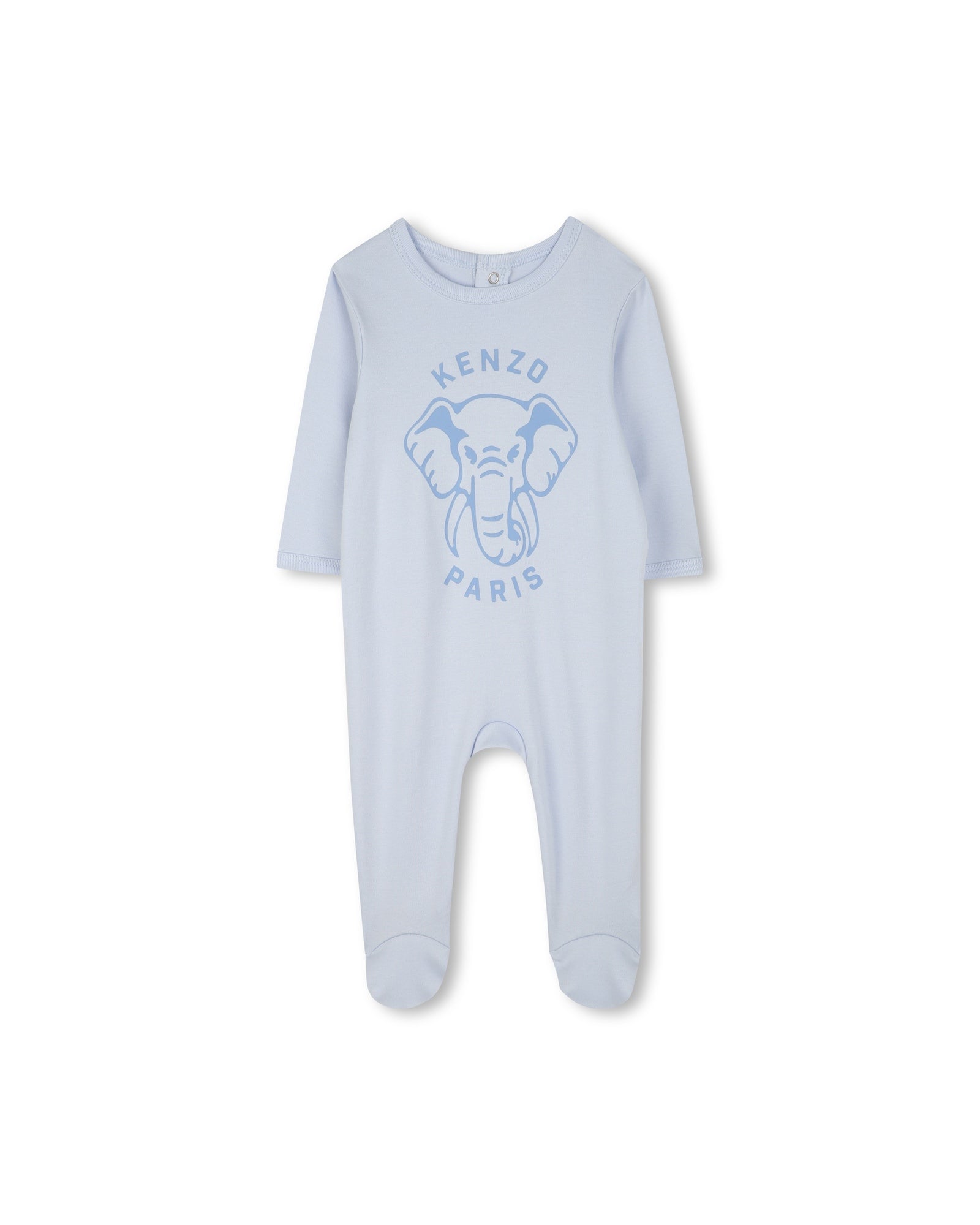 Ensemble pyjama 3 pièces avec logo en coton - Ciel