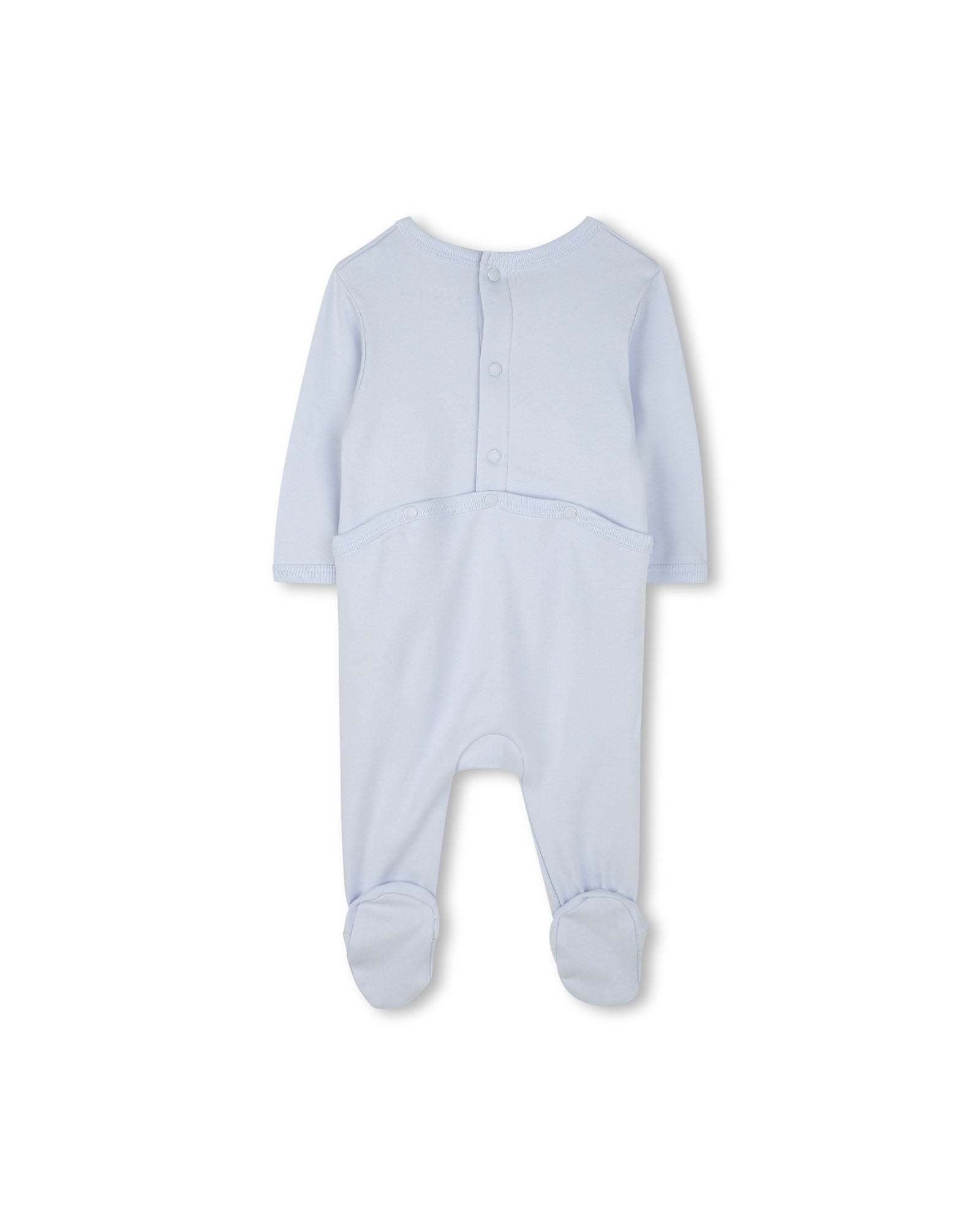 Ensemble pyjama 3 pièces avec logo en coton - Ciel