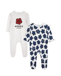 Lot de 2 pyjamas en coton - Off White