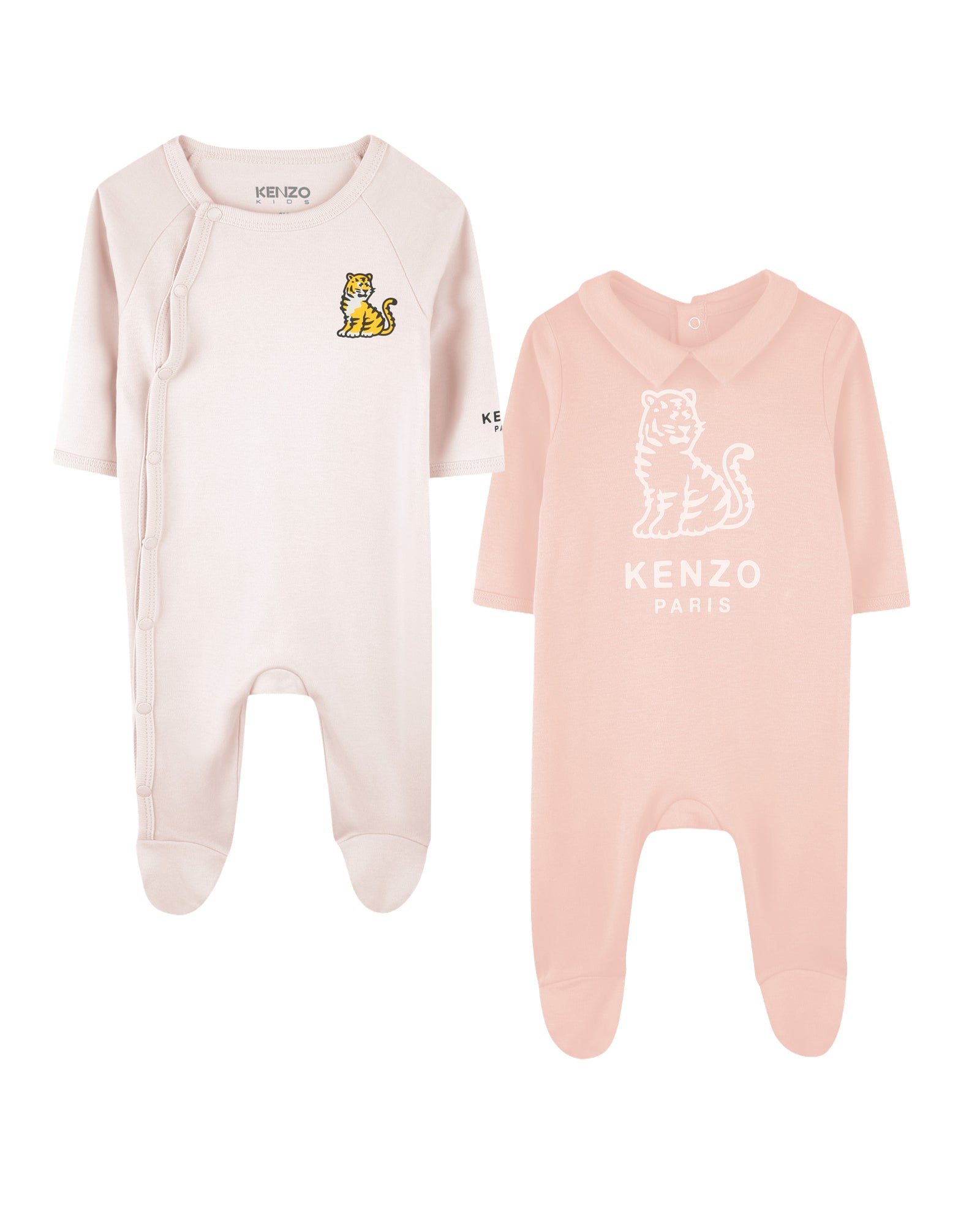 Lot de 2 pyjamas avec logo en coton - Delicacy