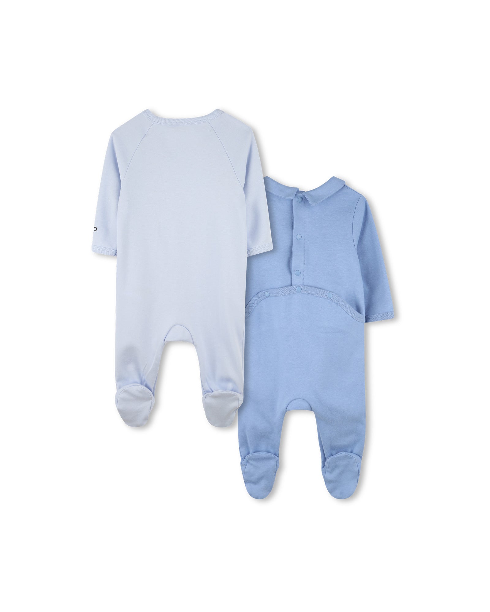 Lot de 2 pyjamas avec logo en coton - Ciel