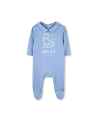 Lot de 2 pyjamas avec logo en coton - Ciel