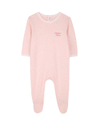 Pyjamas with cotton logo - Veiled Pink
