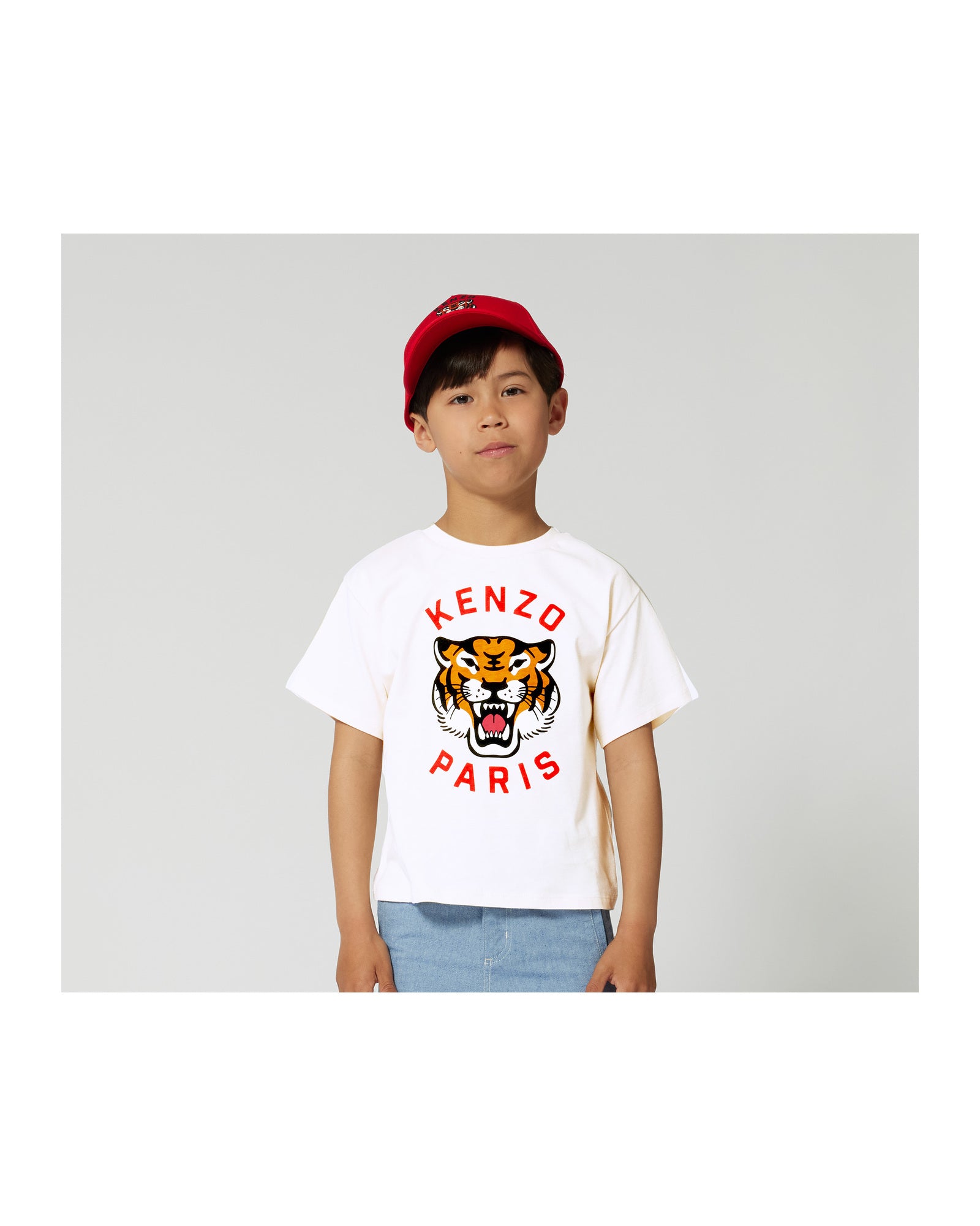 Casquette en sergé - Rouge Vif