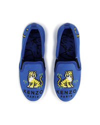 Baskets en toile - Wave Blue