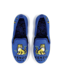 Baskets en toile - Wave Blue