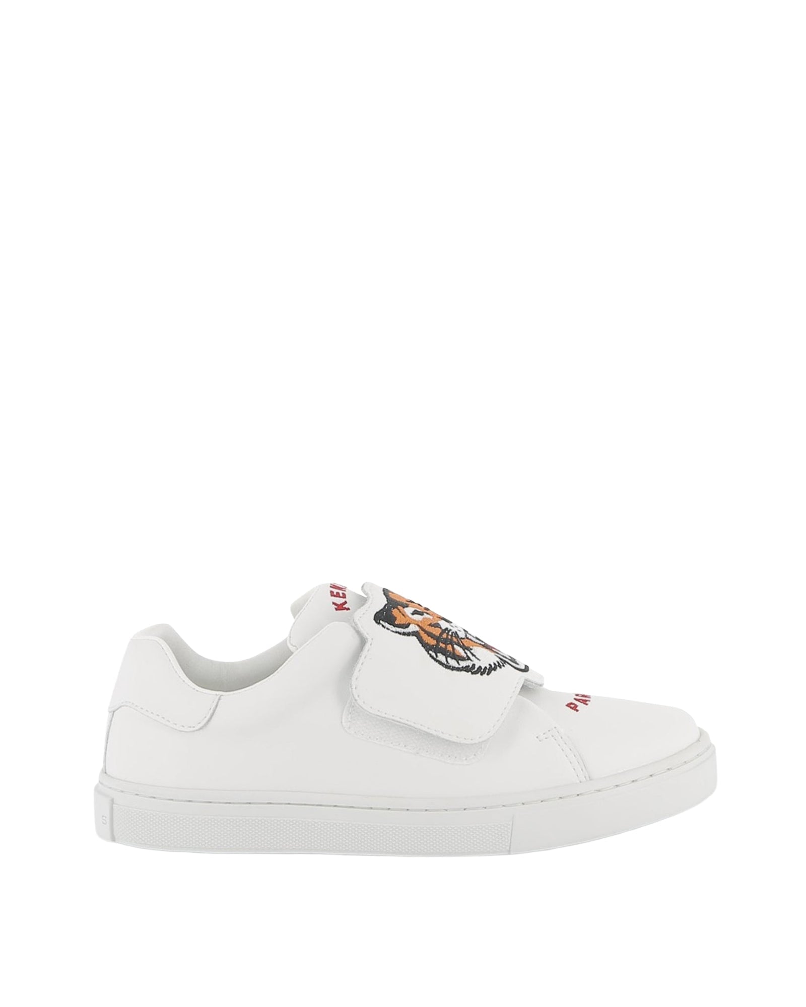 Sneakers à fermeture auto-agrippante en cuir - Off White