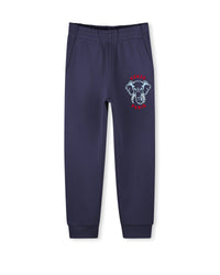 Pantalon à taille élastiquée en coton - Caban