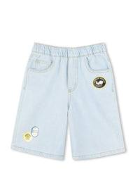 Bermuda en denim - Bleach Pouss
