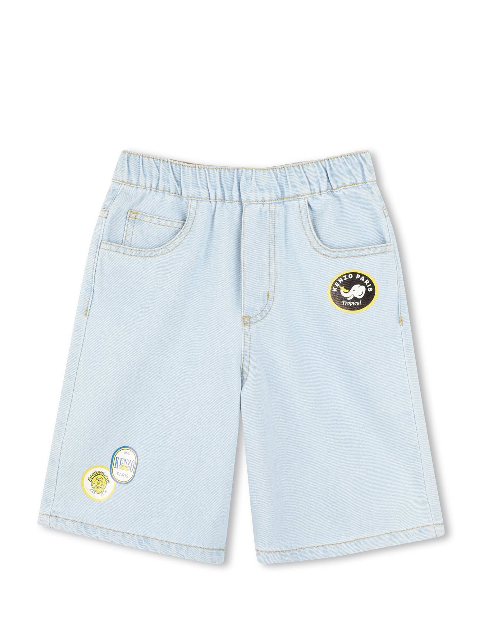 Bermuda en denim - Bleach Pouss