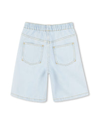 Bermuda en denim - Bleach Pouss