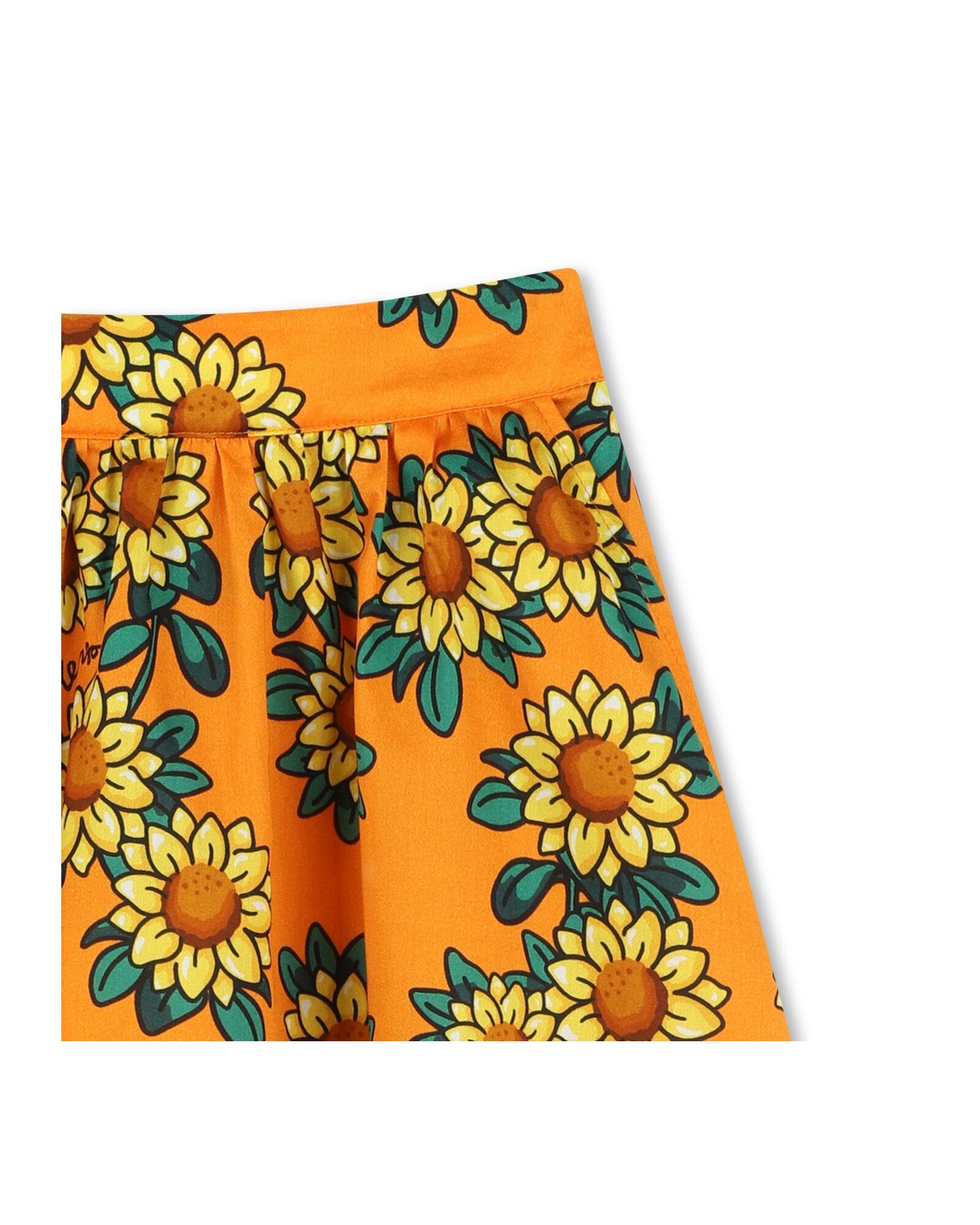 Print skirt - Orange
