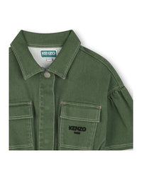 Robe en coton - Vineyard Green