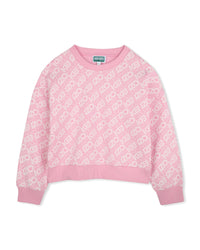 Sweatshirt en imprimé - Rose Friandise