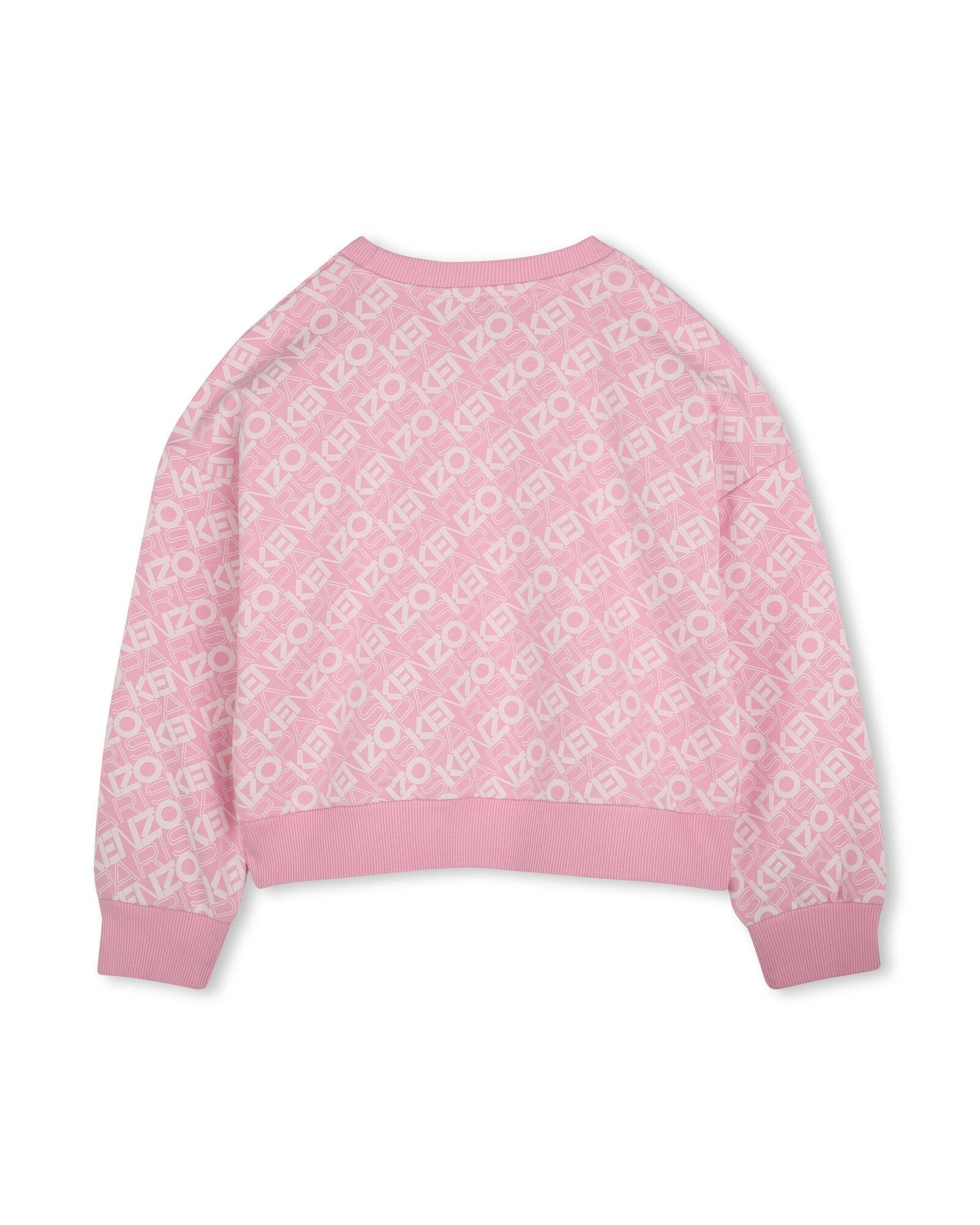 Sweatshirt à imprimé en coton - Rose Friandi