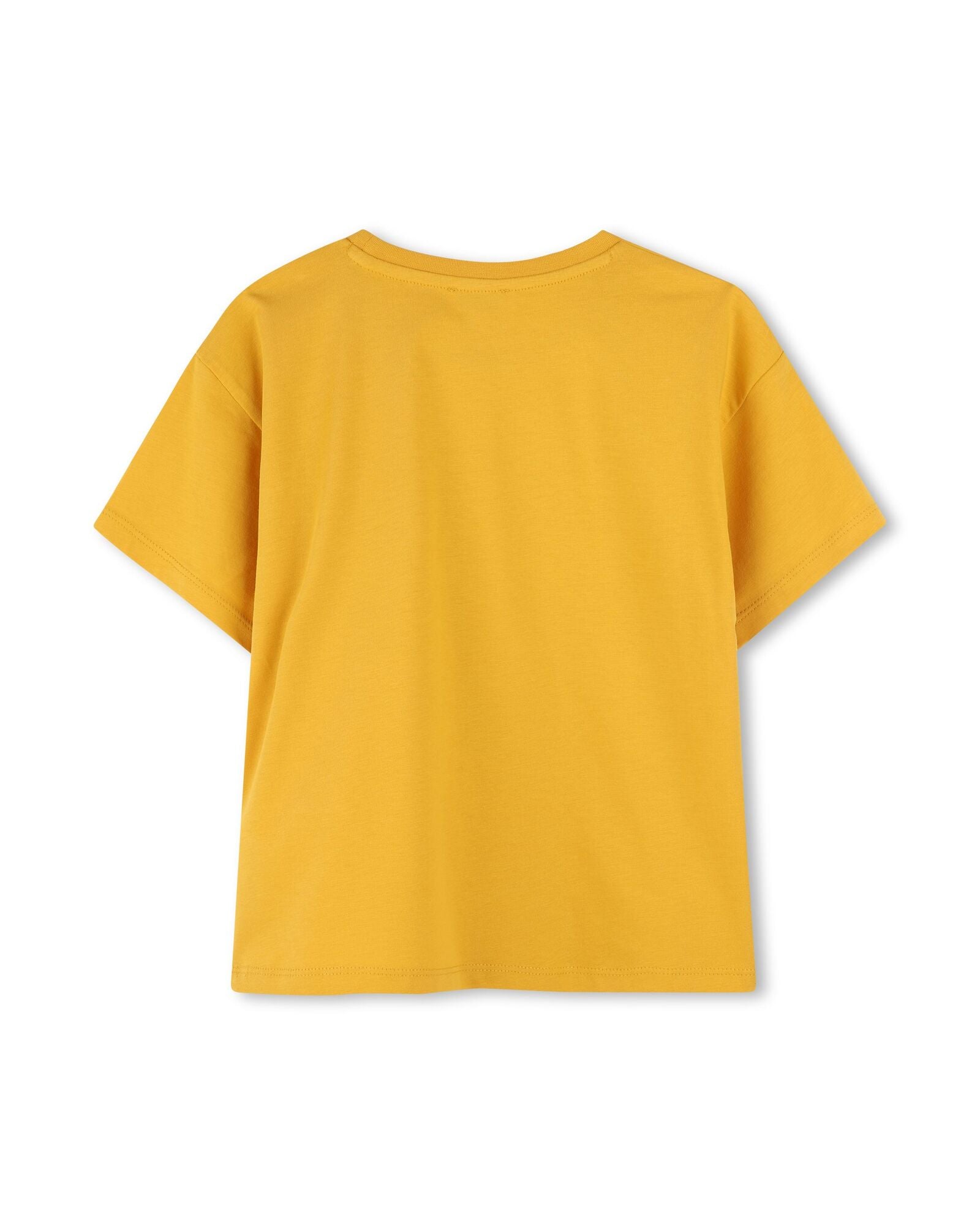 T-shirt en imprimé siglé - Jaune antique