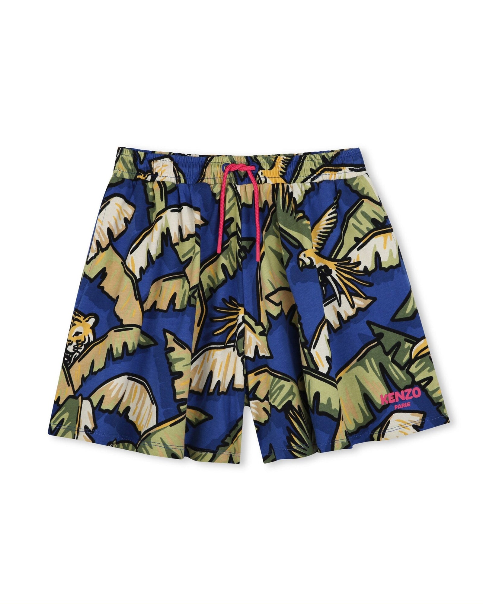 Short à taille élastiquée - Wave Blue
