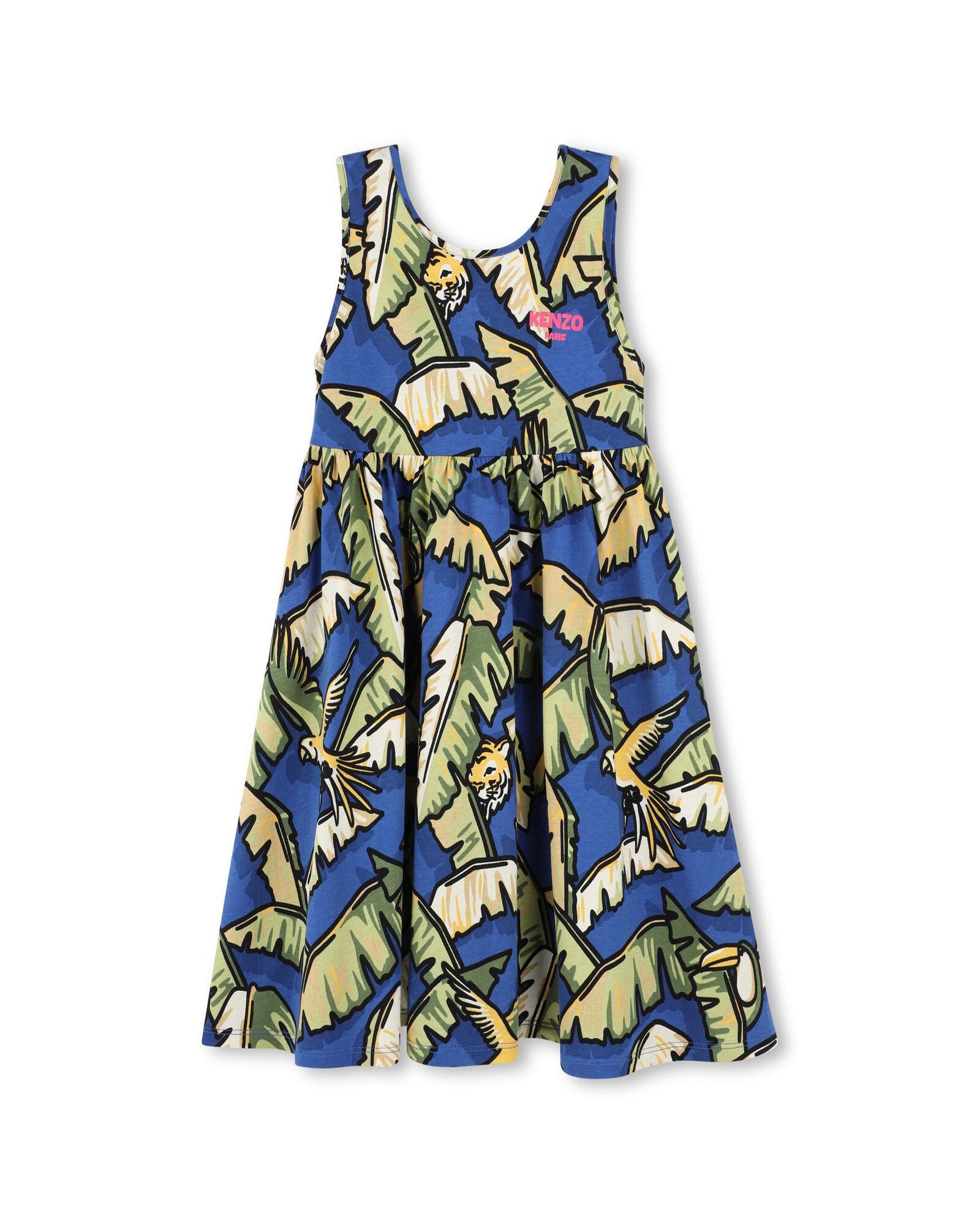 Robe en imprimé - Wave Blue