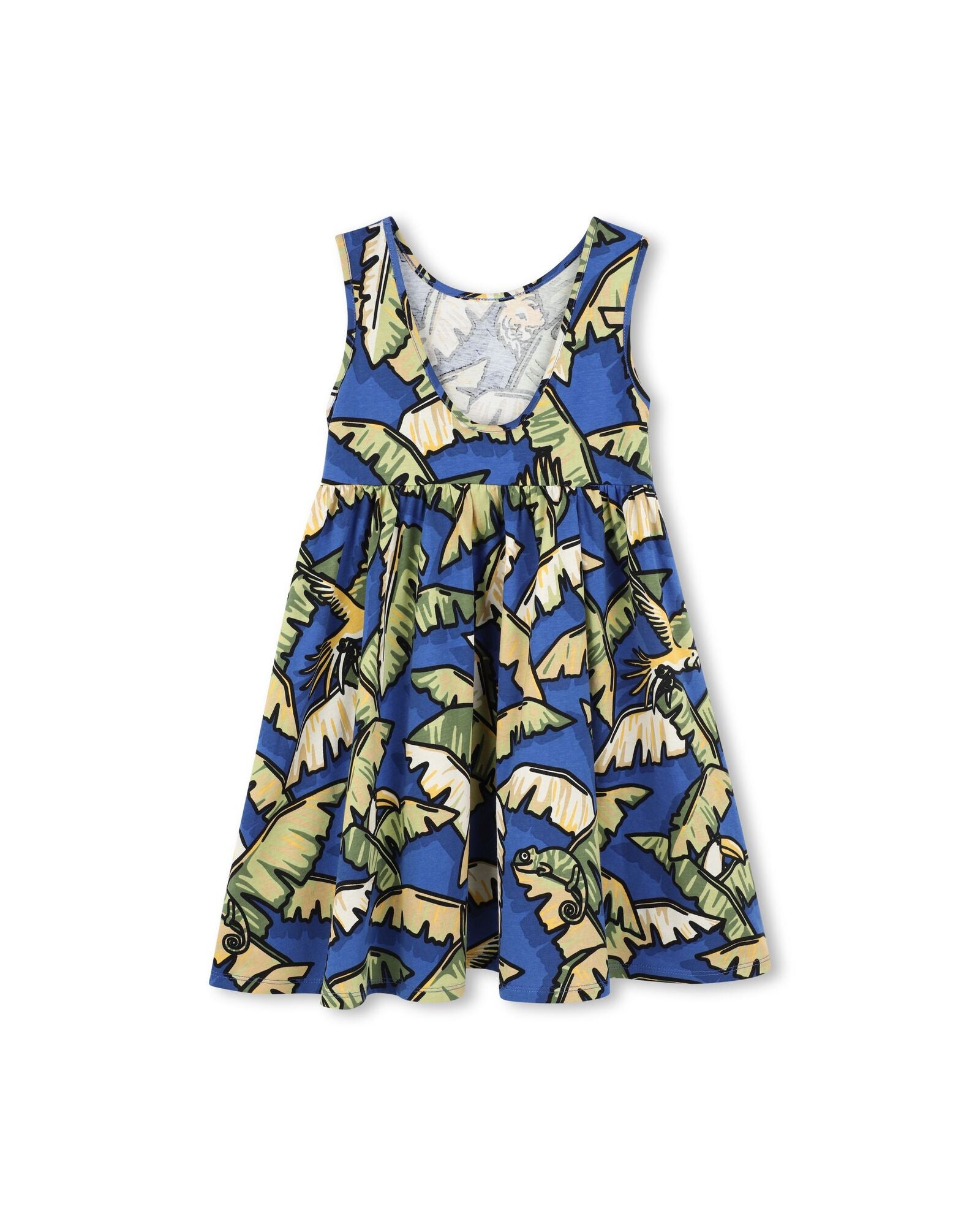 Robe en imprimé - Wave Blue
