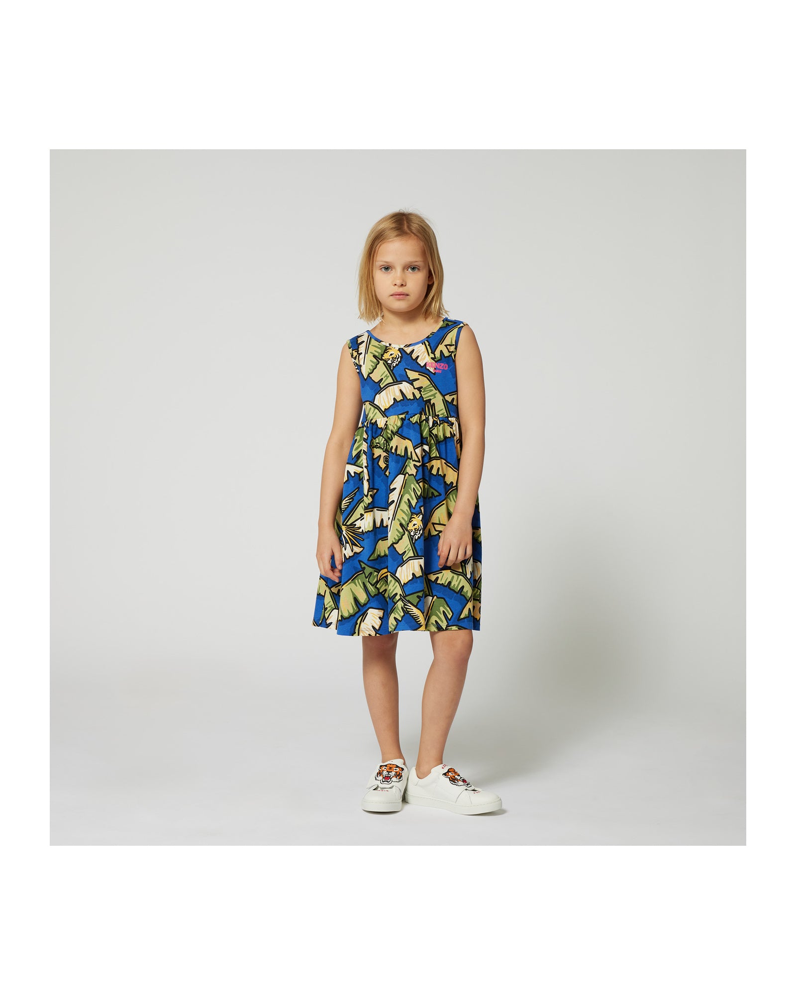 Robe en imprimé - Wave Blue