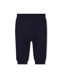 Sweatshirt and trouser set with cotton logo - Caban