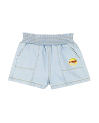 Short avec logo en denim - Bleach