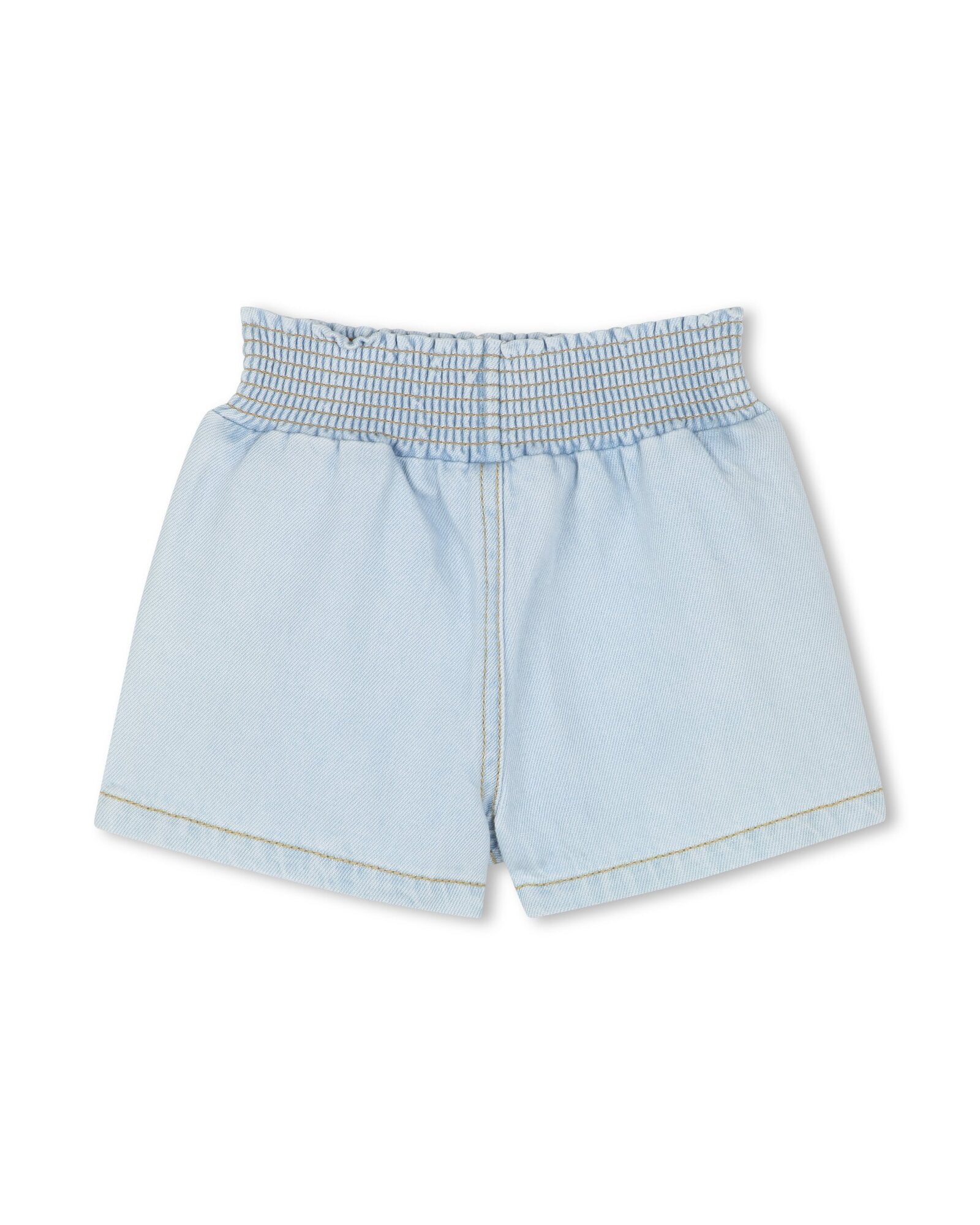 Short avec logo en denim - Bleach