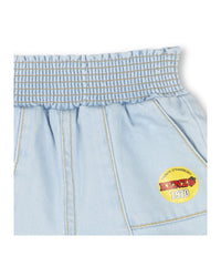 Short avec logo en denim - Bleach