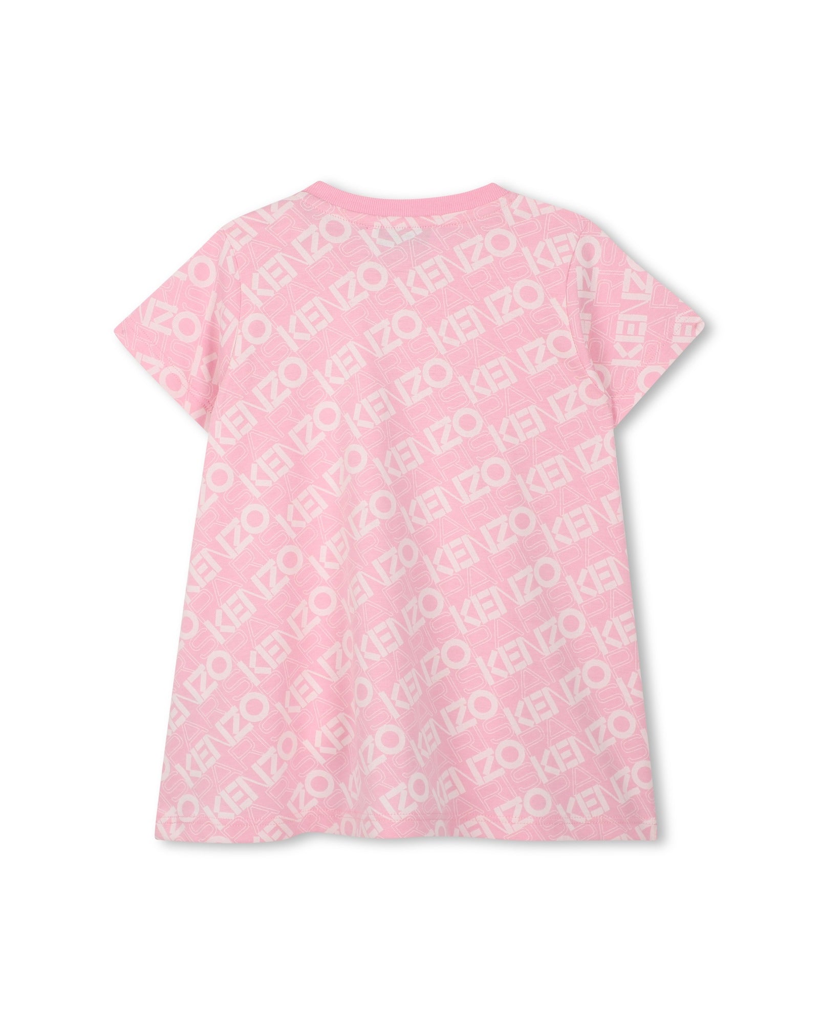 Robe avec logo en coton - Rose Friandi
