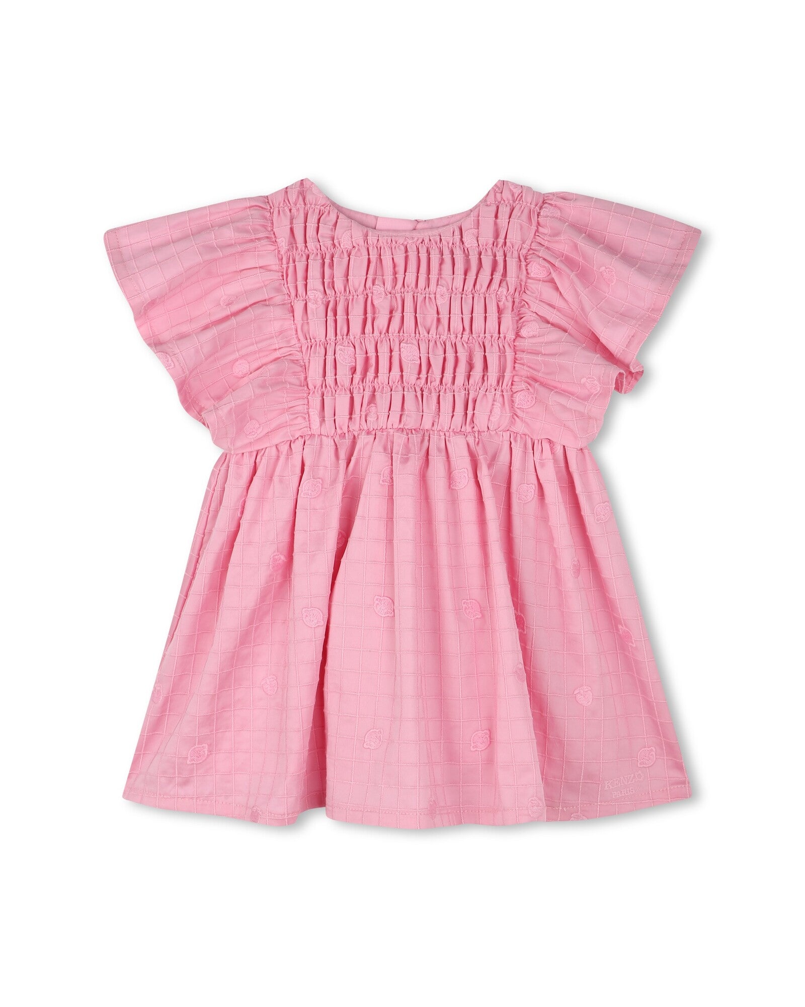 Dress with cotton logo - Rose Friandi
