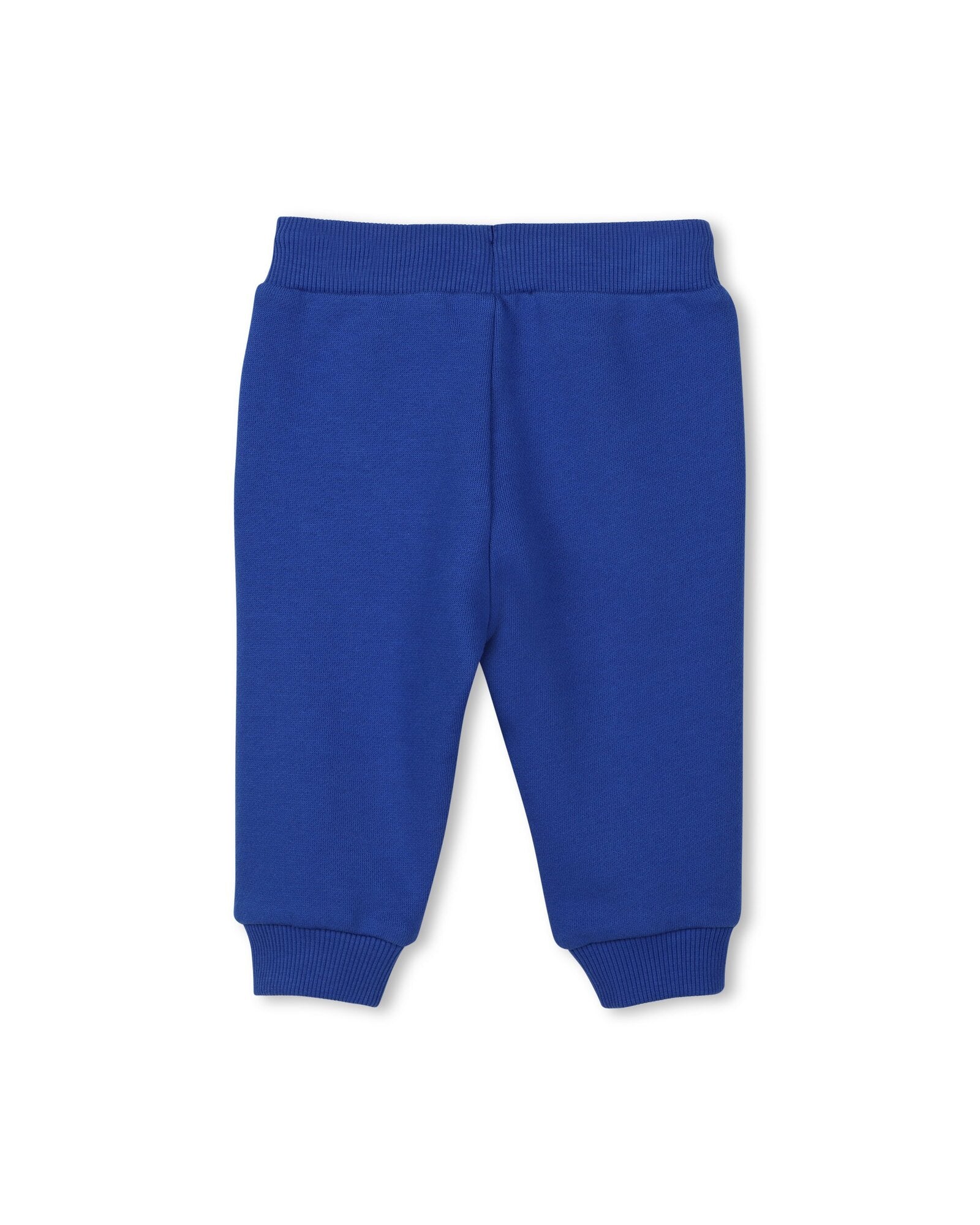 Ensemble cardigan pantalon avec logo en coton - Wave Blue