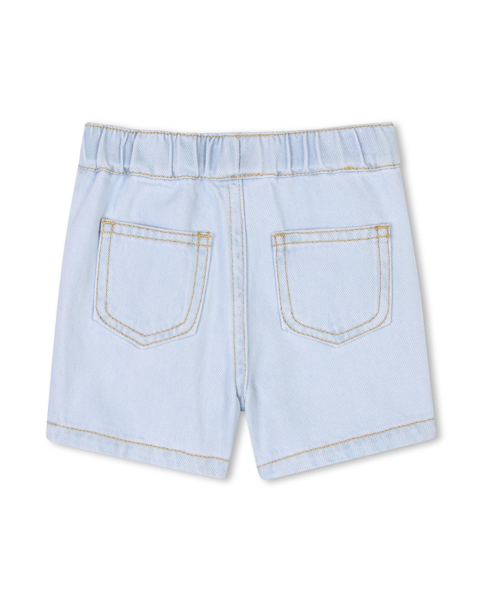 Short avec logo en denim - Bleach