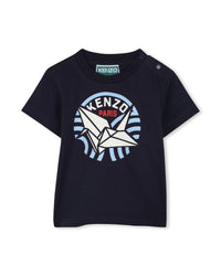 T-shirt manches courtes avec logo en coton - Caban