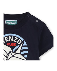 T-shirt manches courtes avec logo en coton - Caban
