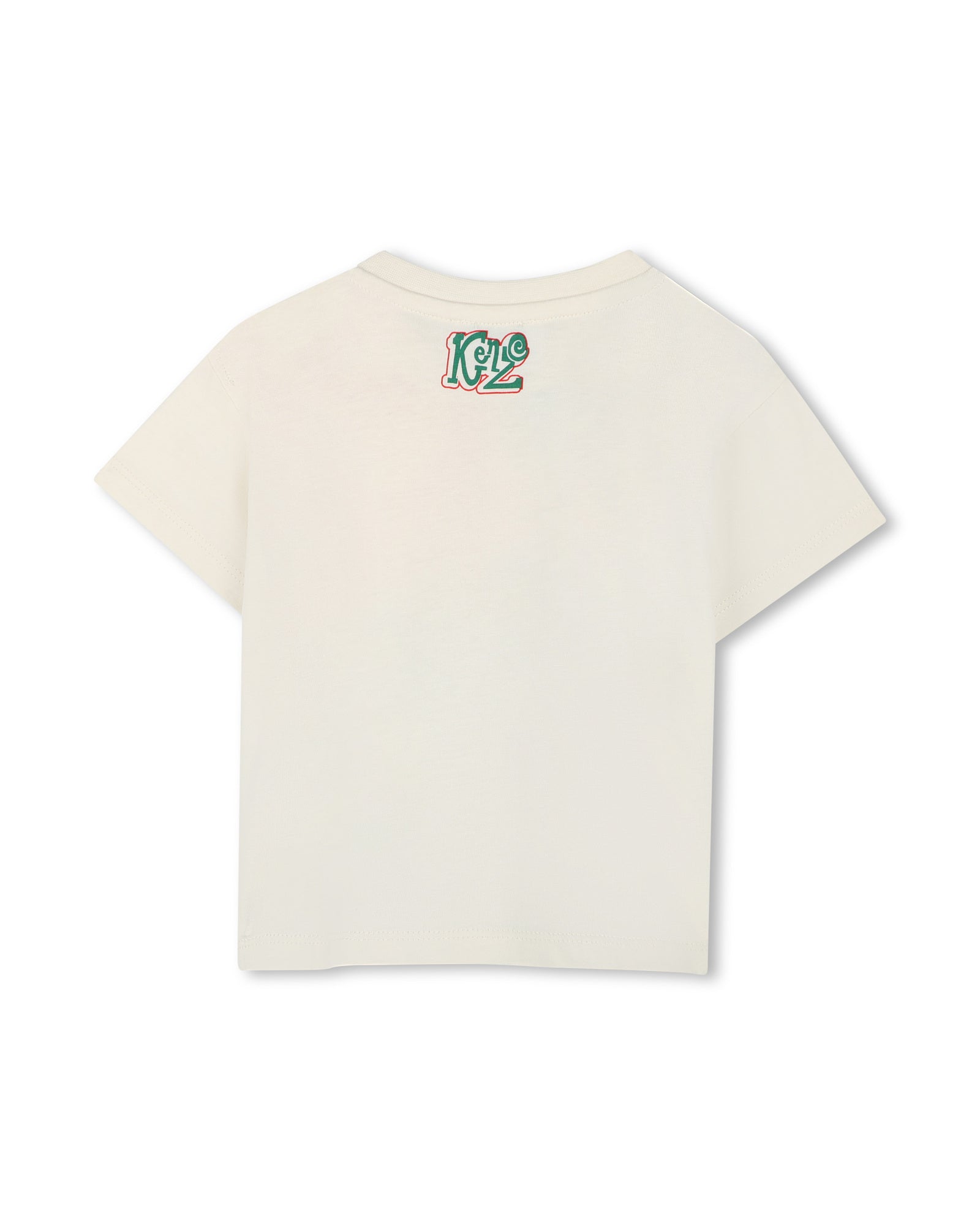 T-shirt manches courtes avec logo en coton - Pale Trench