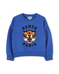 Sweatshirt avec broderie - Wave Blue
