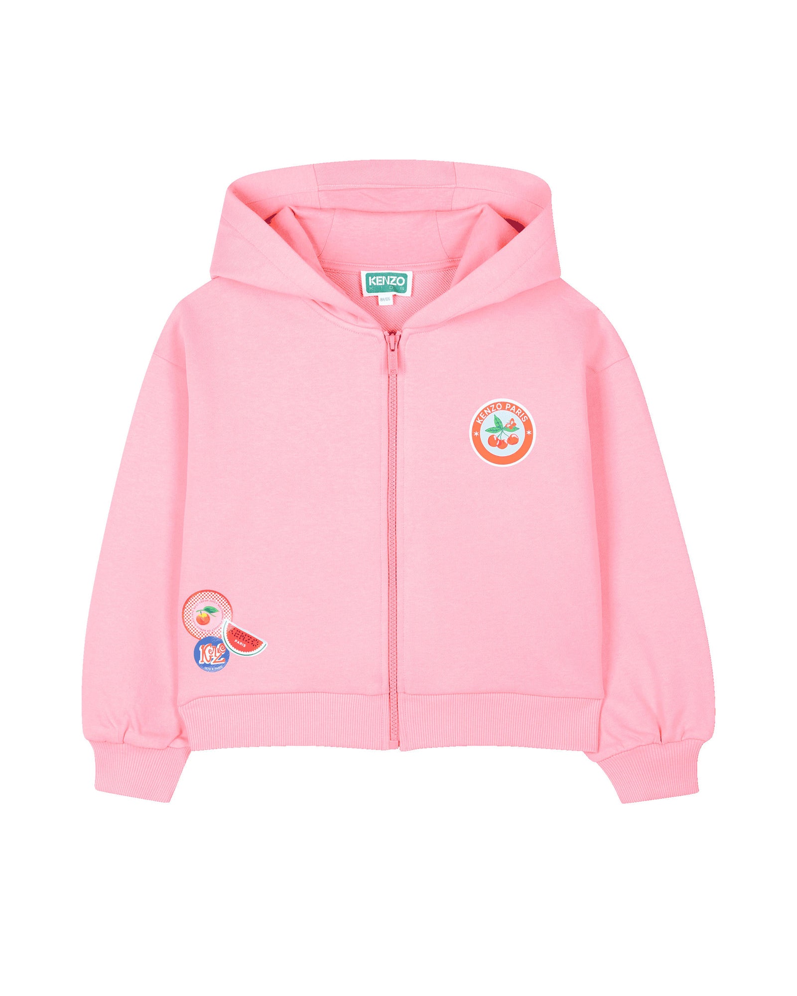 Cardigan de jogging en molleton - Rose Friandise