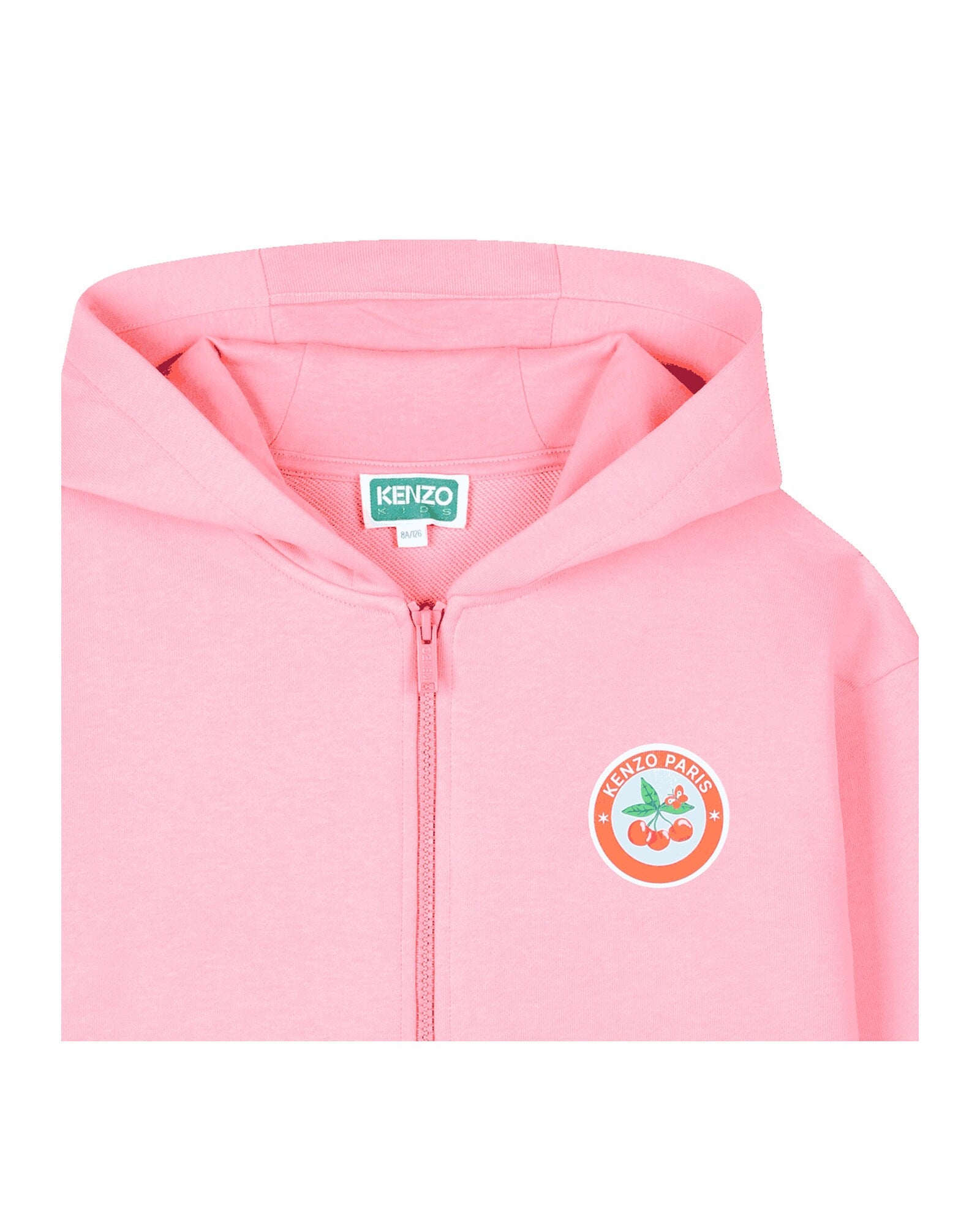 Cardigan de jogging en molleton - Rose Friandise