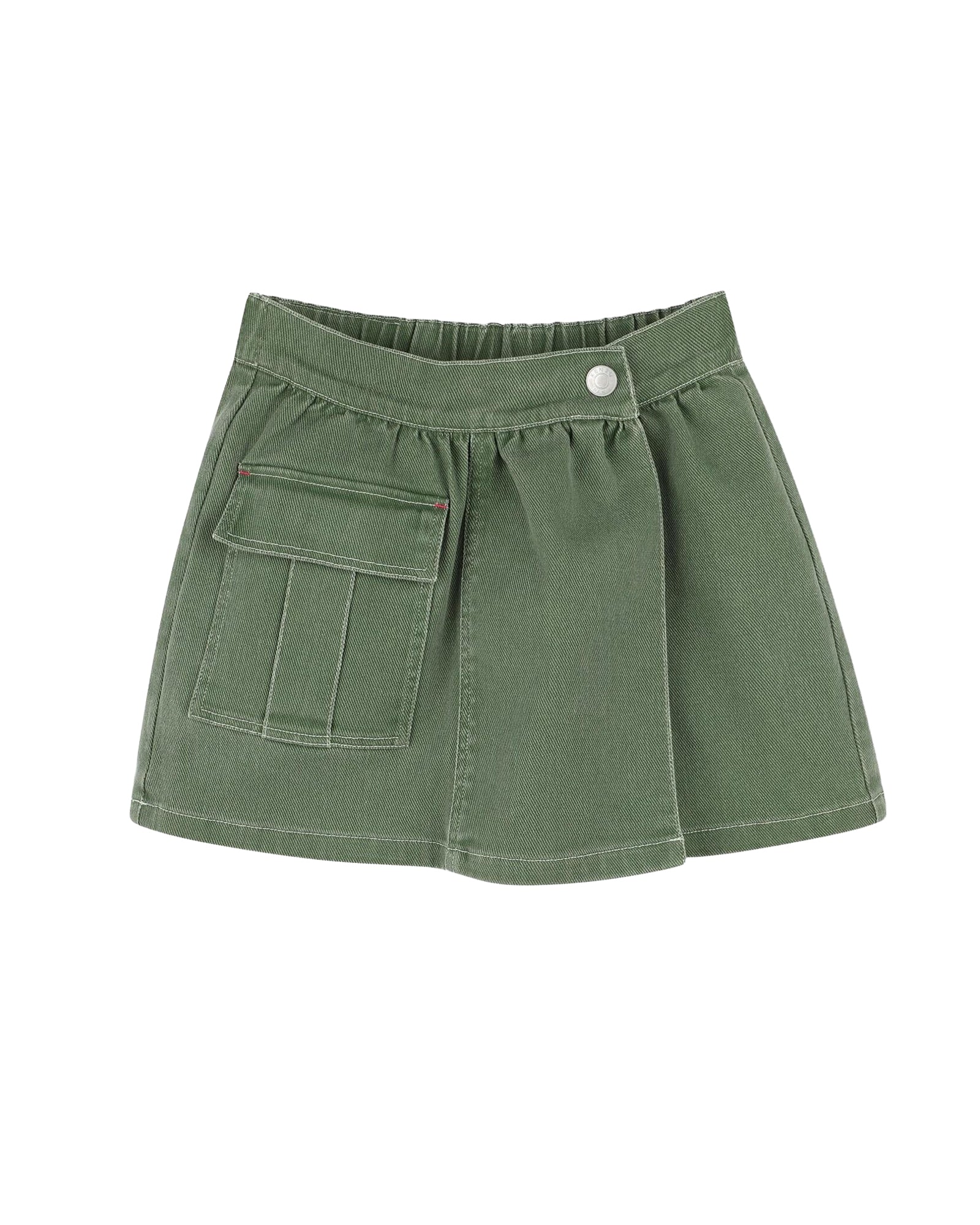 Jupe-short en coton - Vineyard Green