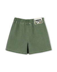 Jupe-short en sergé - Vineyard Green
