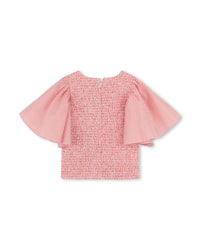 Striped blouse - Rouge Vif