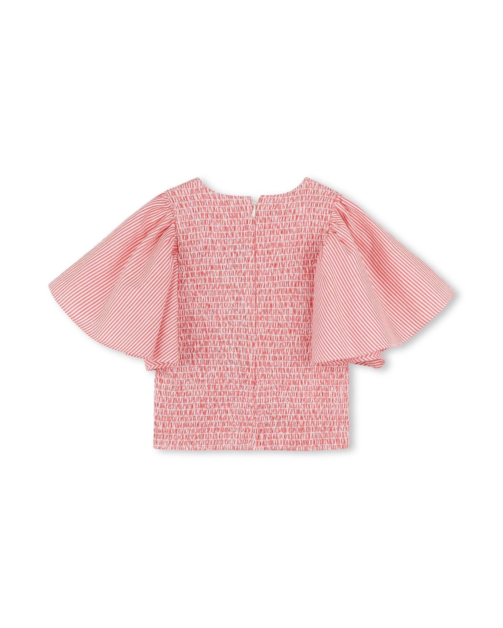 Striped blouse - Rouge Vif