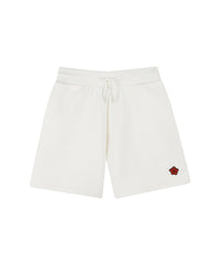 Short à taille élastiquée - Offwhite