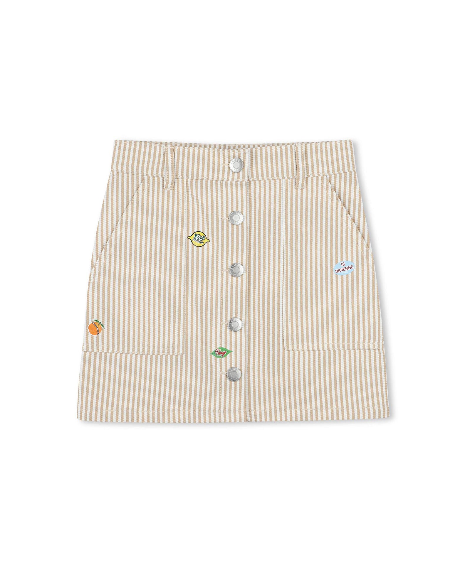 Jupe en sergé - Pale Trench