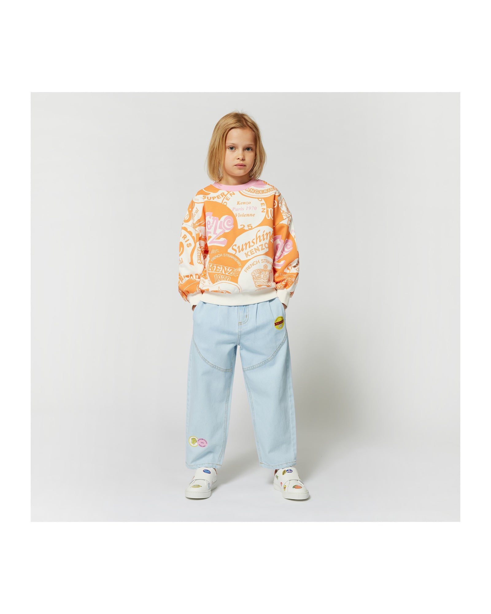 Pantalon en denim - Bleach Pouss