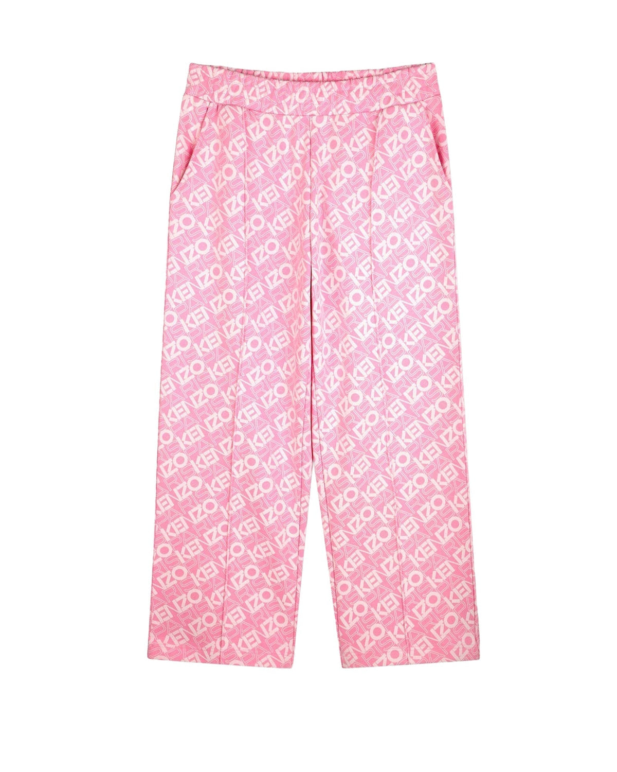 Pantalon à taille élastiquée - Rose Friandise