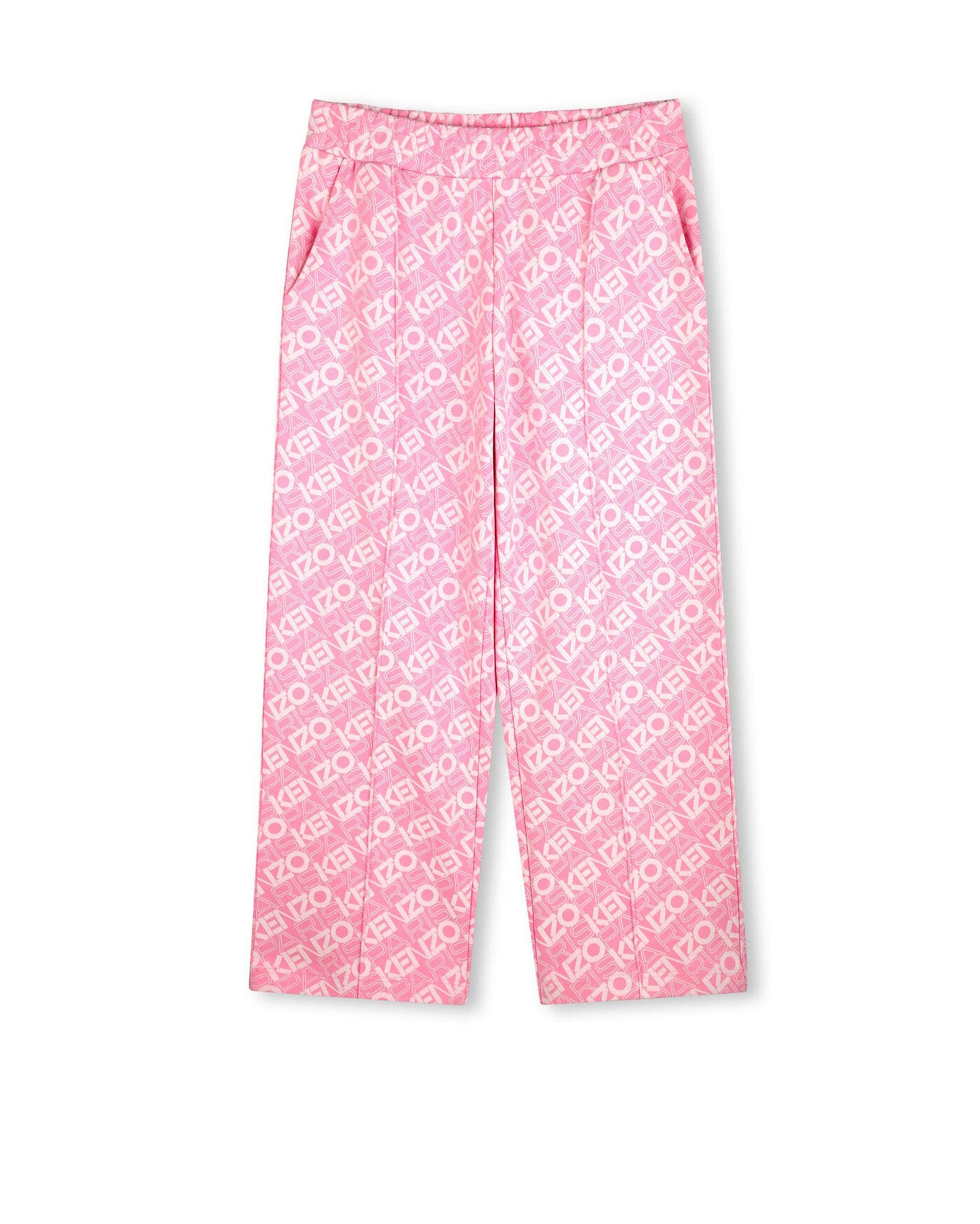Pantalon à taille élastiquée - Rose Friandise
