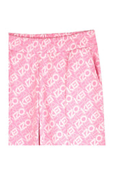 Pantalon à taille élastiquée - Rose Friandise
