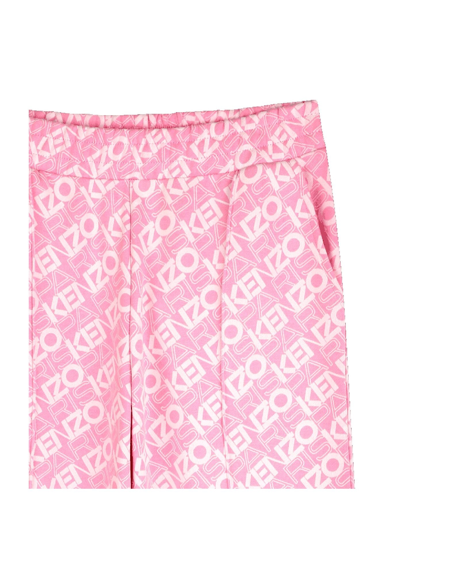 Pantalon à taille élastiquée - Rose Friandise