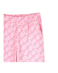 Pantalon à taille élastiquée - Rose Friandise